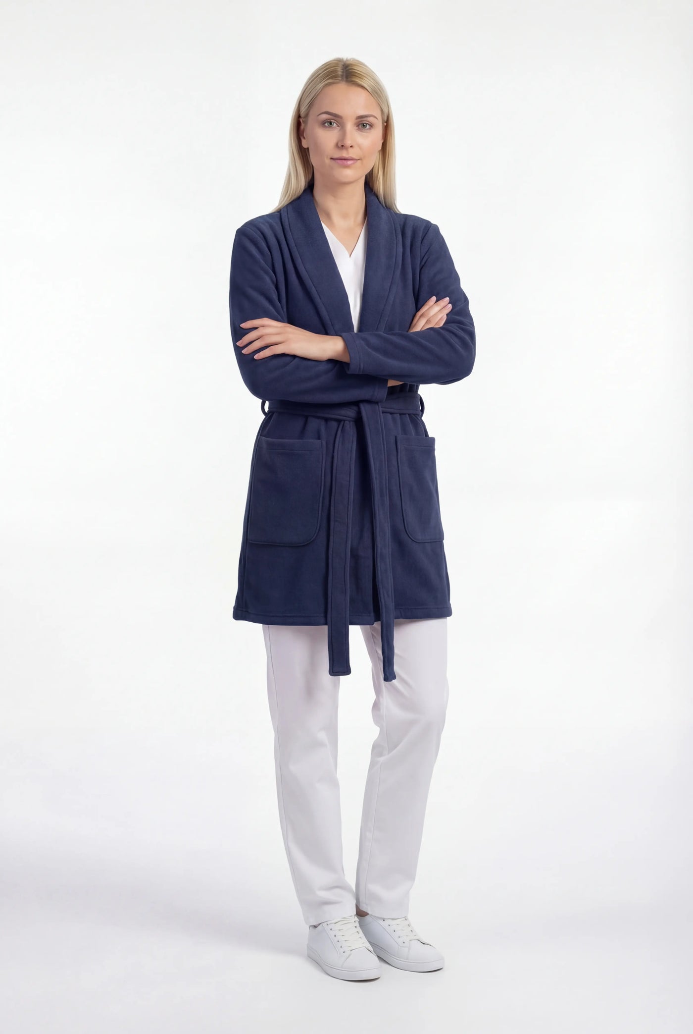 Halat medical polar Core Dama - Navy
