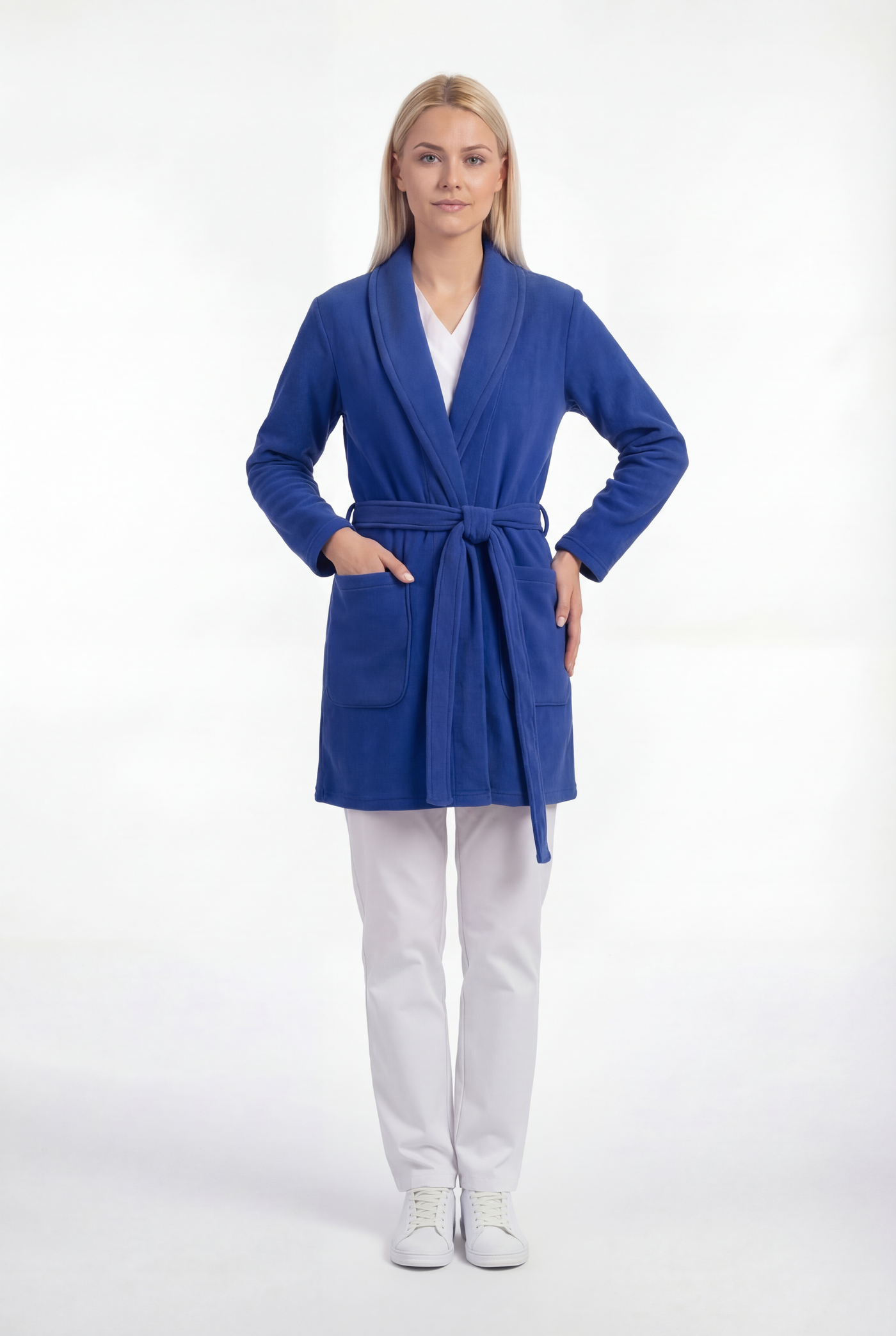 Halat medical polar Core Dama - Royal Blue