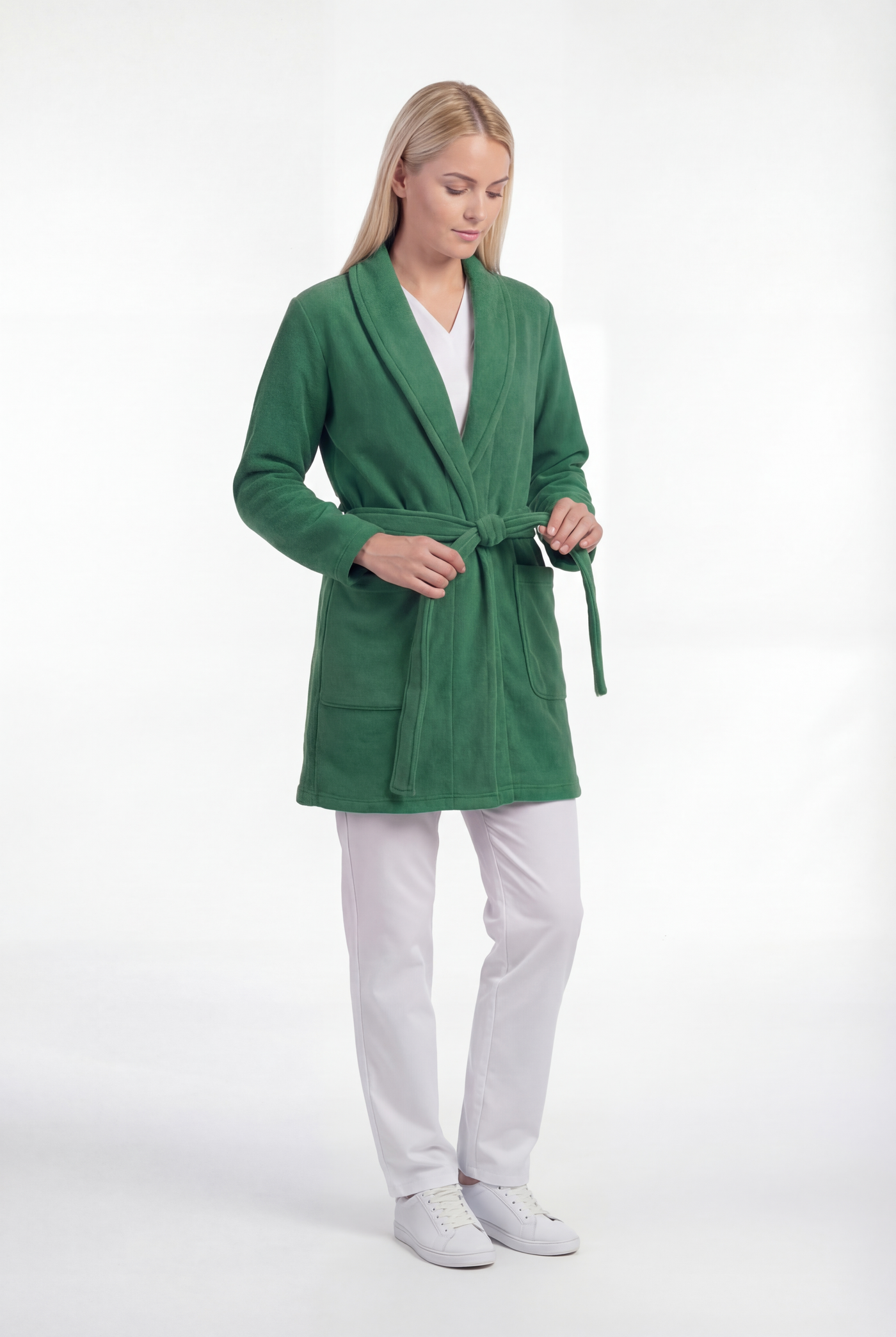 Halat medical polar Core Dama - Hospital Green