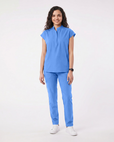 Costum medical Summer Flow Dama - Sky