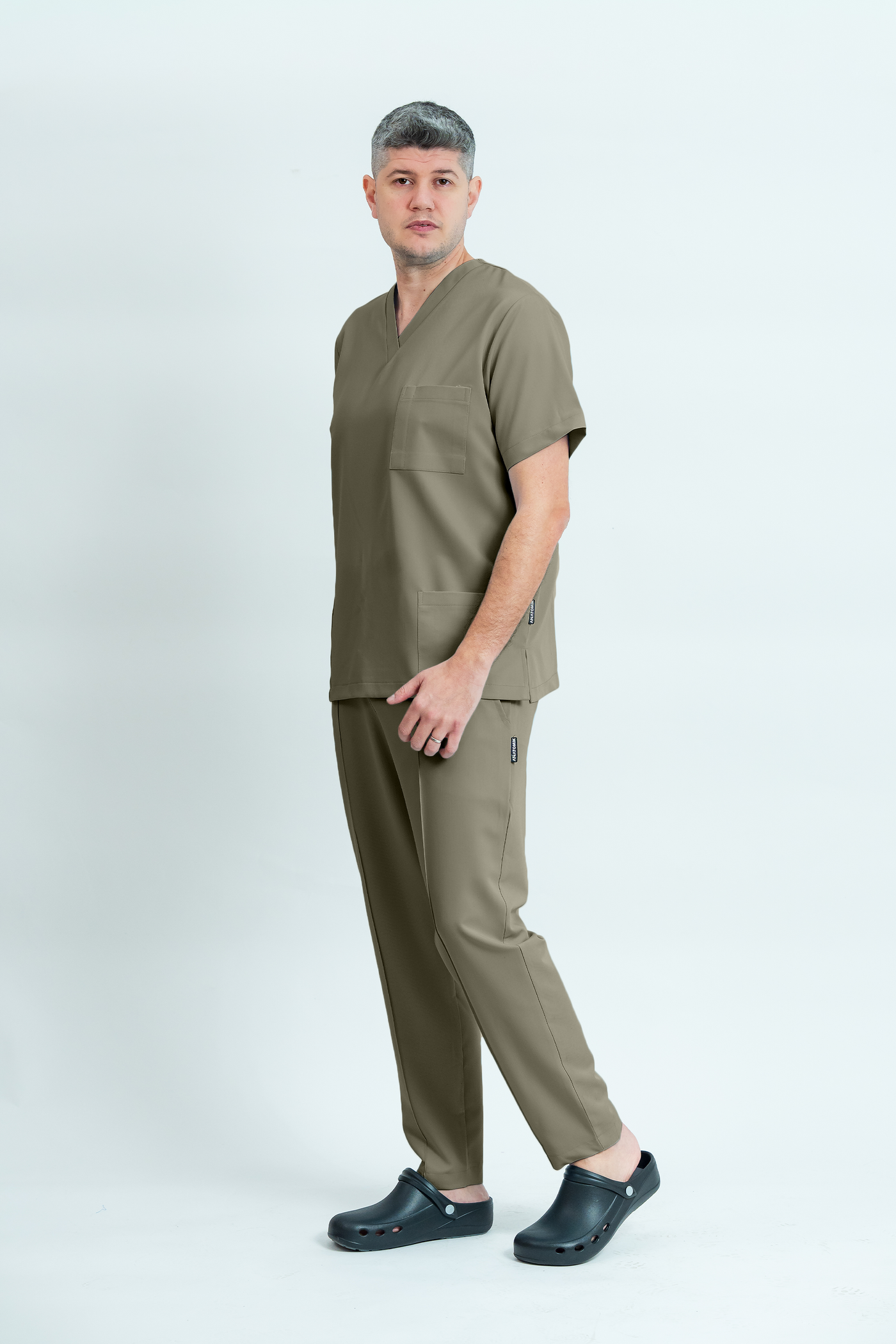 Costum medical Signature Utility Barbat - Beige Green