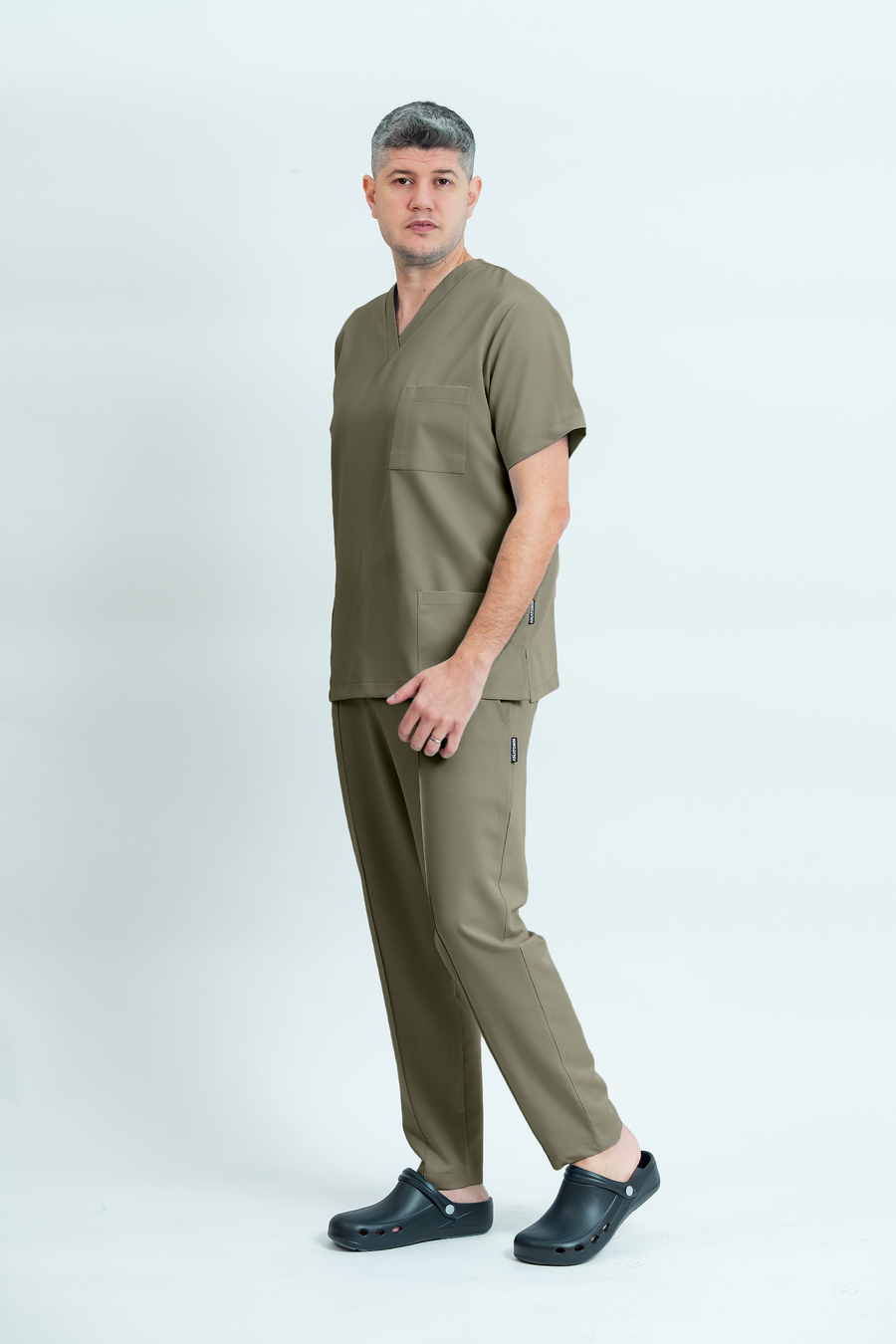 Costum medical Signature Utility Barbat - Beige Green