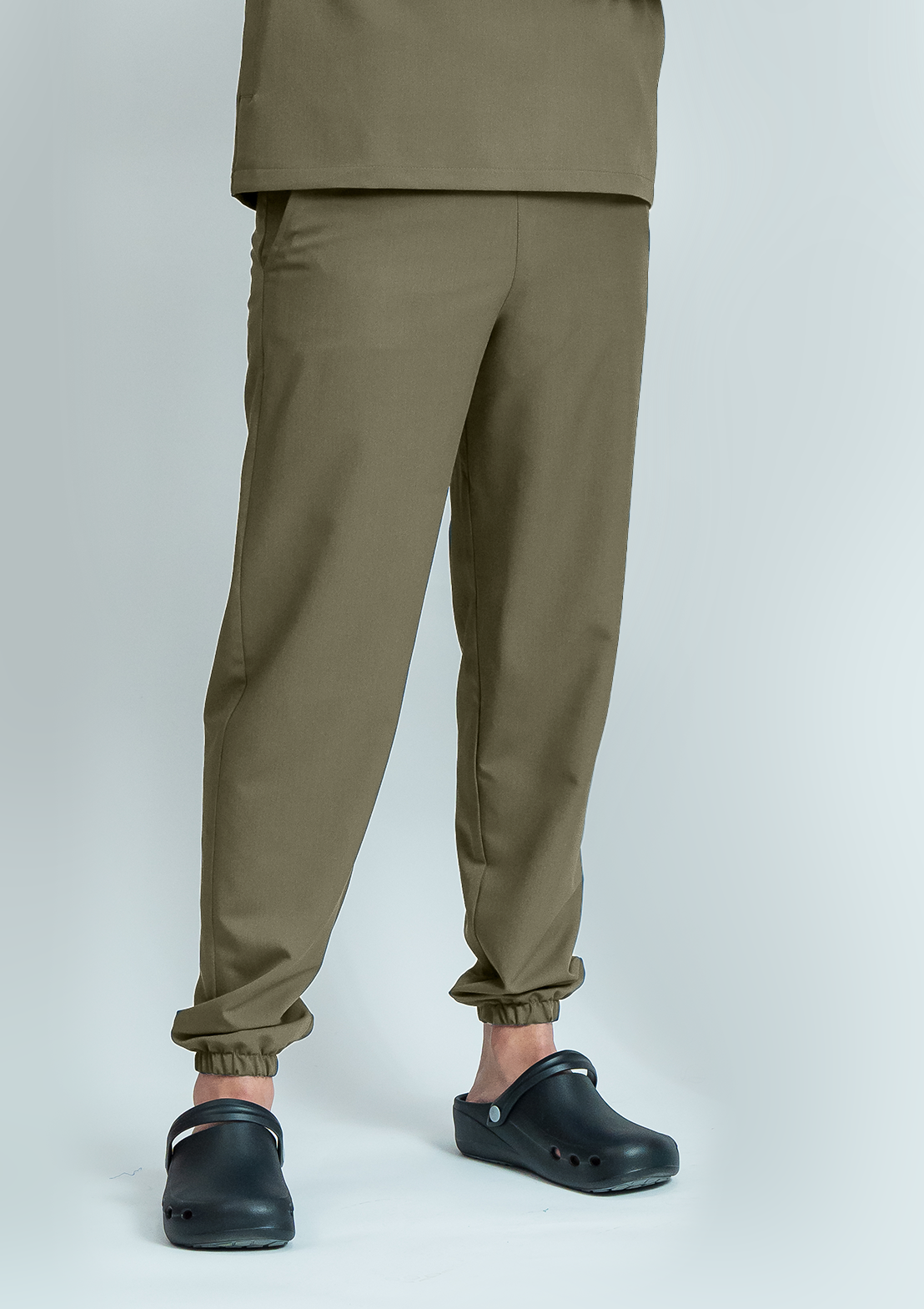 Pantaloni medicali Signature Jogger Barbat - Beige Green