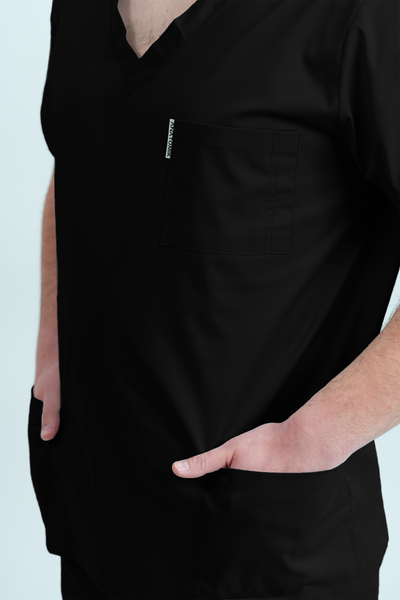Bluză medicală Core Utility Barbat - Black