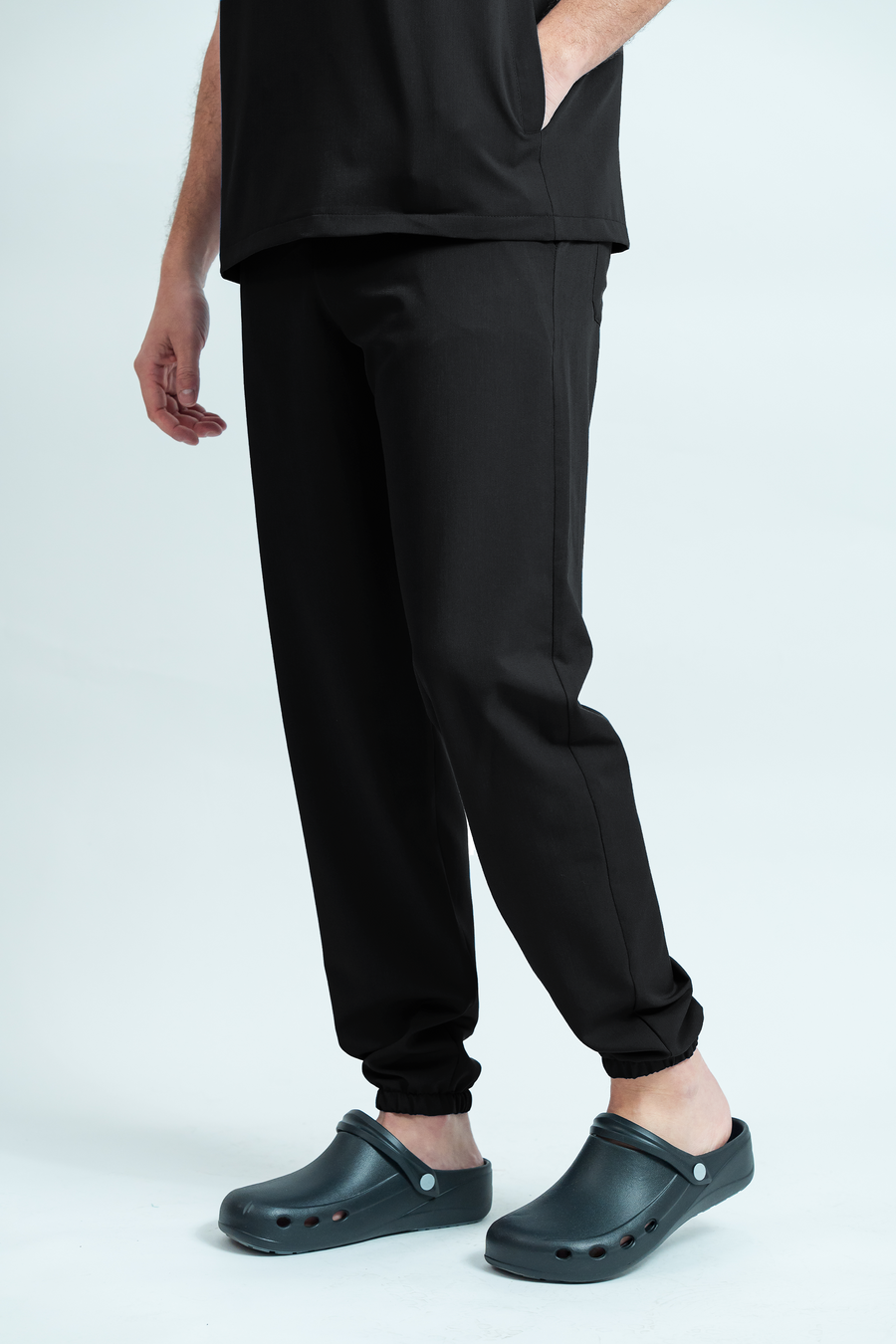 Pantaloni medicali Signature Jogger Barbat - Black