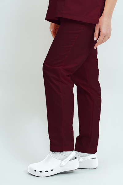 Costum medical Core Snap Dama - Burgundy