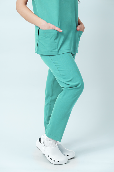 Pantaloni medicali Signature Minimal Dama - Caribe