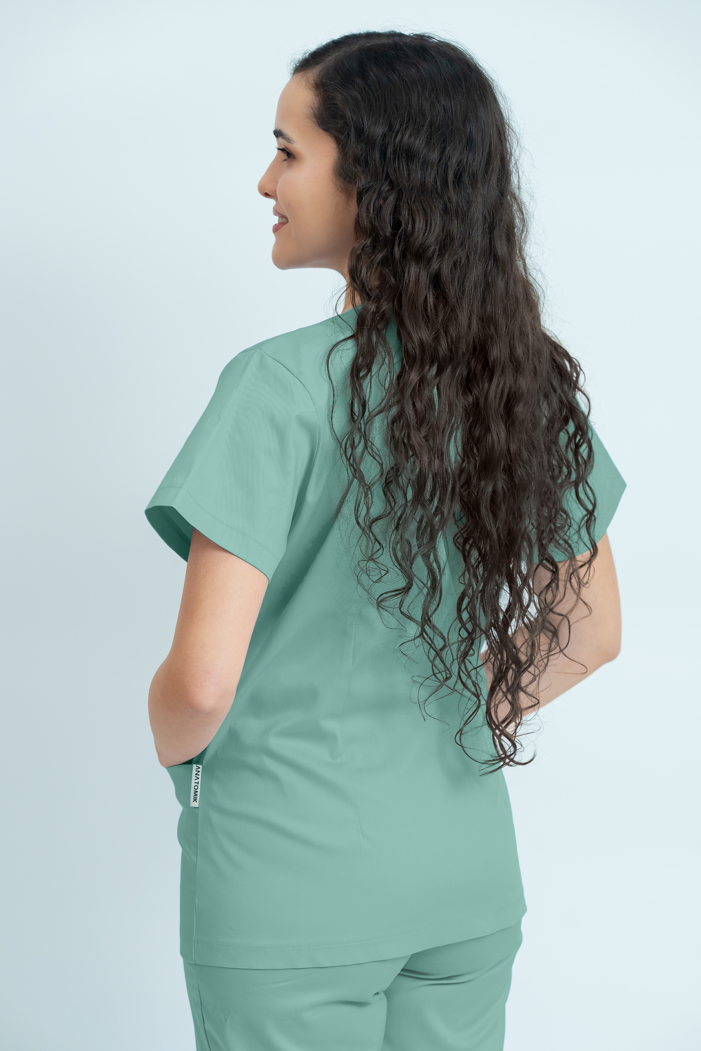 Bluză medicală Core Snap Dama - Caribe
