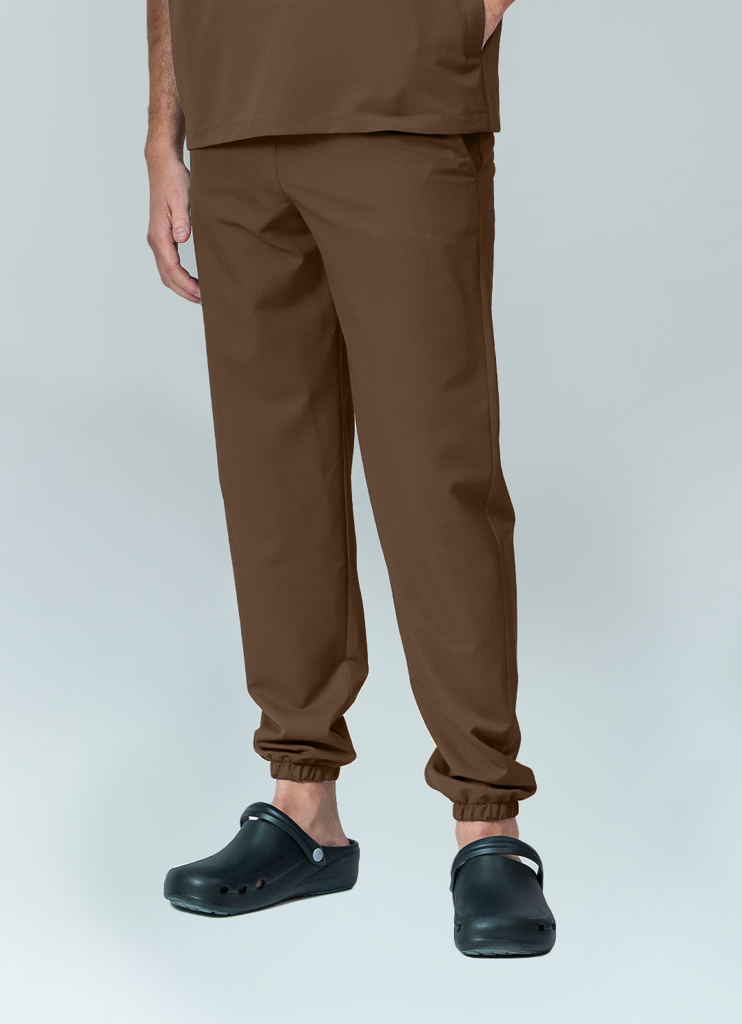 Pantaloni medicali Signature Jogger Barbat - Cocoa