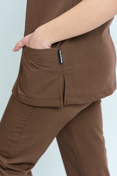 Costum medical Signature Minimal Dama - Cocoa