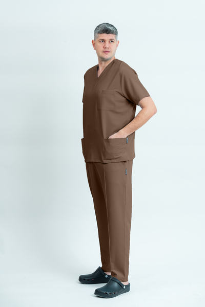 Costum medical Signature Utility Barbat - Cocoa
