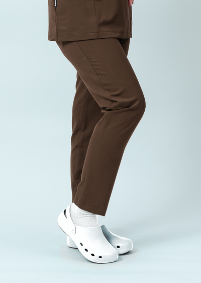 Pantaloni medicali Signature Minimal Dama - Cocoa