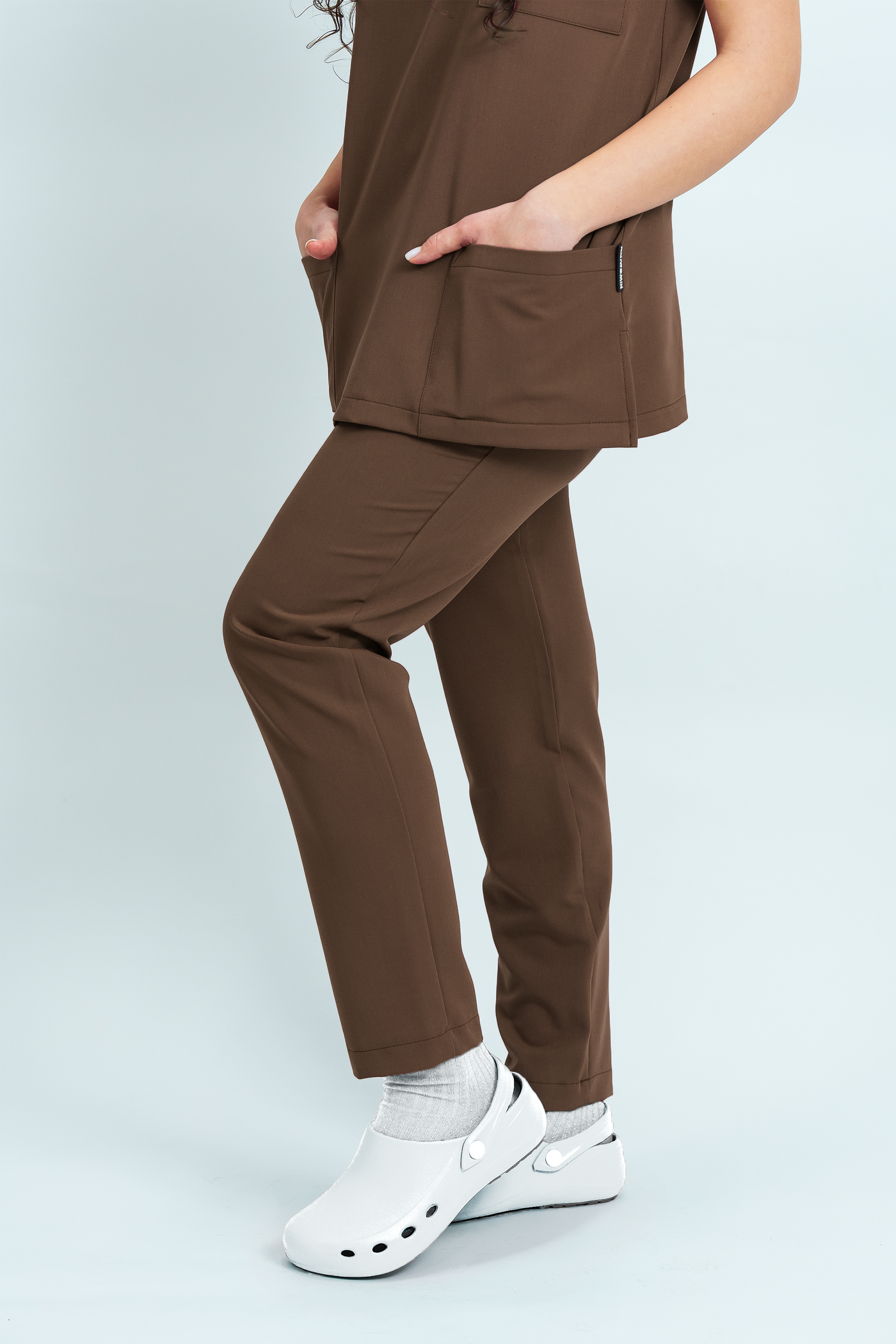 Costum medical Signature Utility Damă - Cocoa