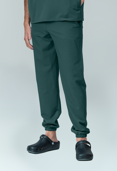 Pantaloni medicali Signature Jogger Barbat - Dark Pine