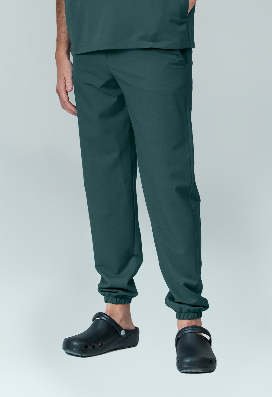 Pantaloni medicali Signature Jogger Barbat - Dark Pine