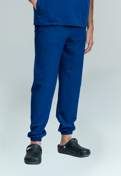 Pantaloni medicali Signature Jogger Barbat - Dark Royal