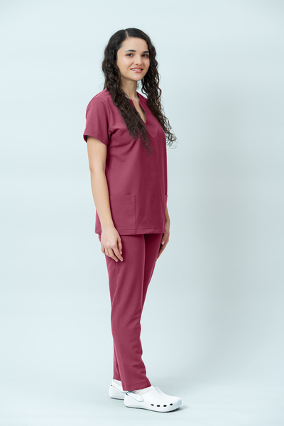Costum medical Signature Minimal Dama - Dusty Rose