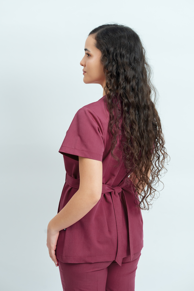 Costum medical Signature Wrap Dama - Dusty Rose