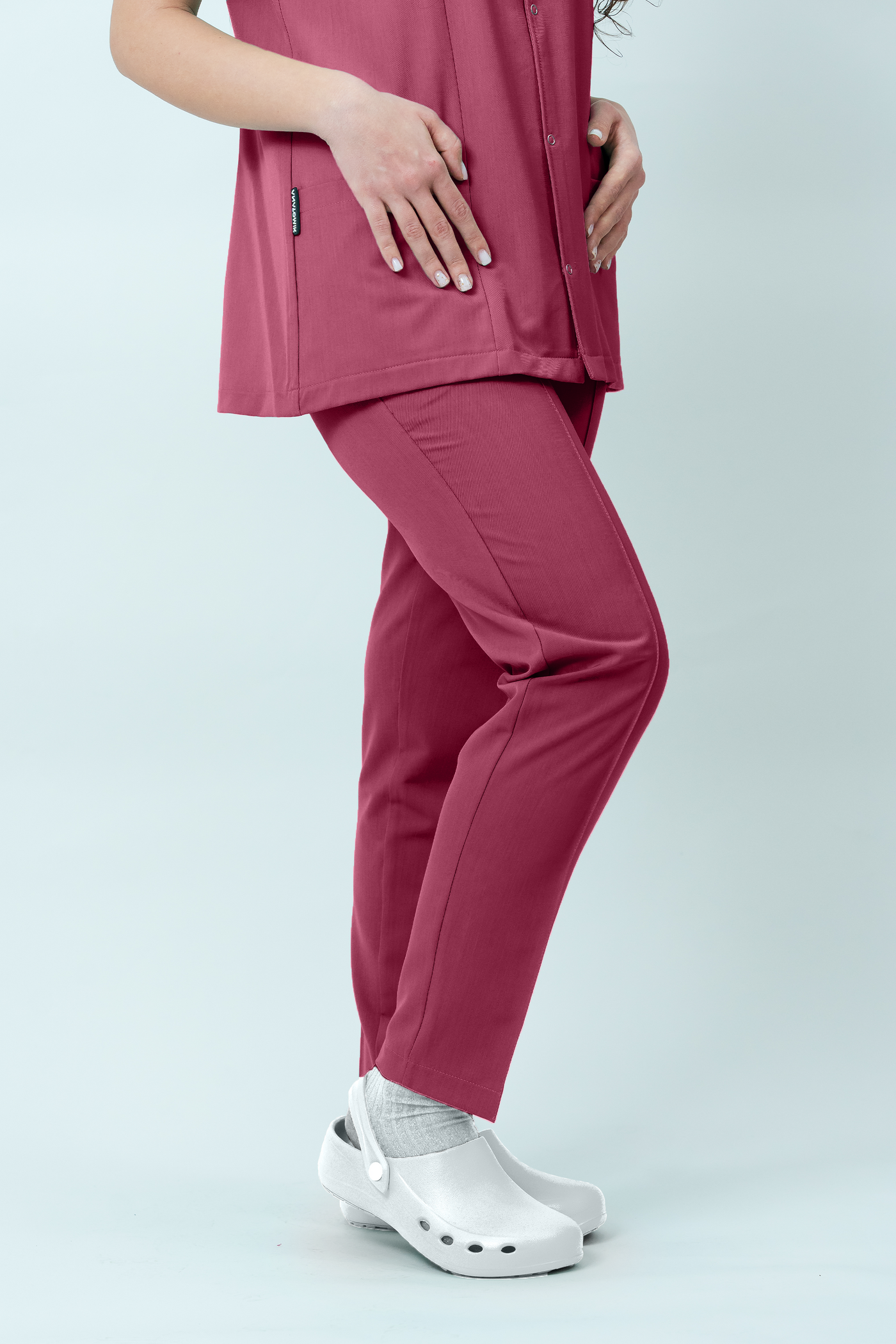 Pantaloni medicali Signature Tailored Dama - Dusty Rose