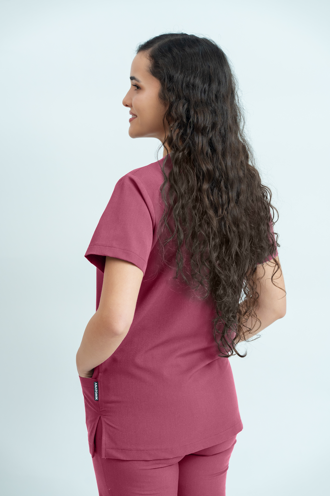 Costum medical Signature Minimal Dama - Dusty Rose