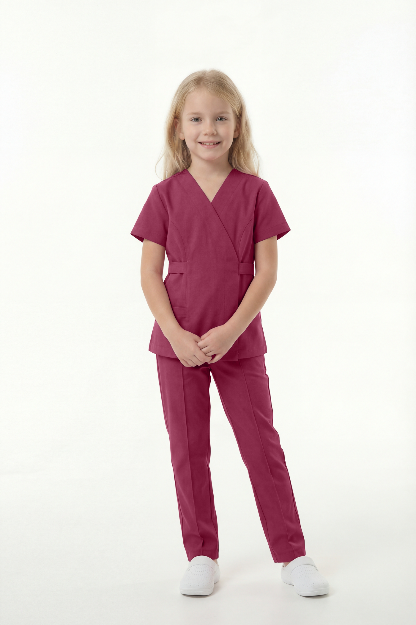 Costum medical Signature Wrap Fete - Dusty Rose