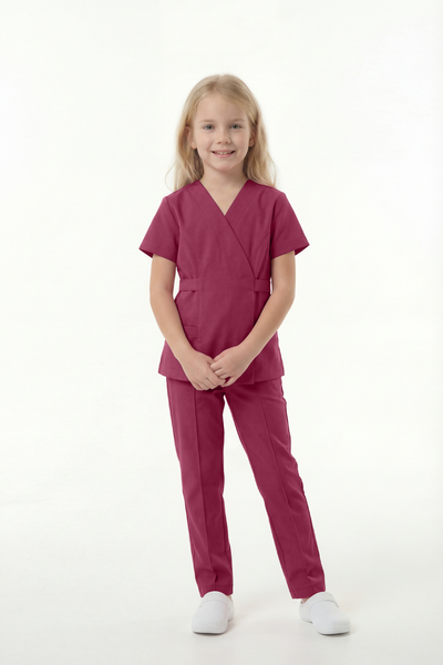 Costum medical Signature Wrap Fete - Dusty Rose