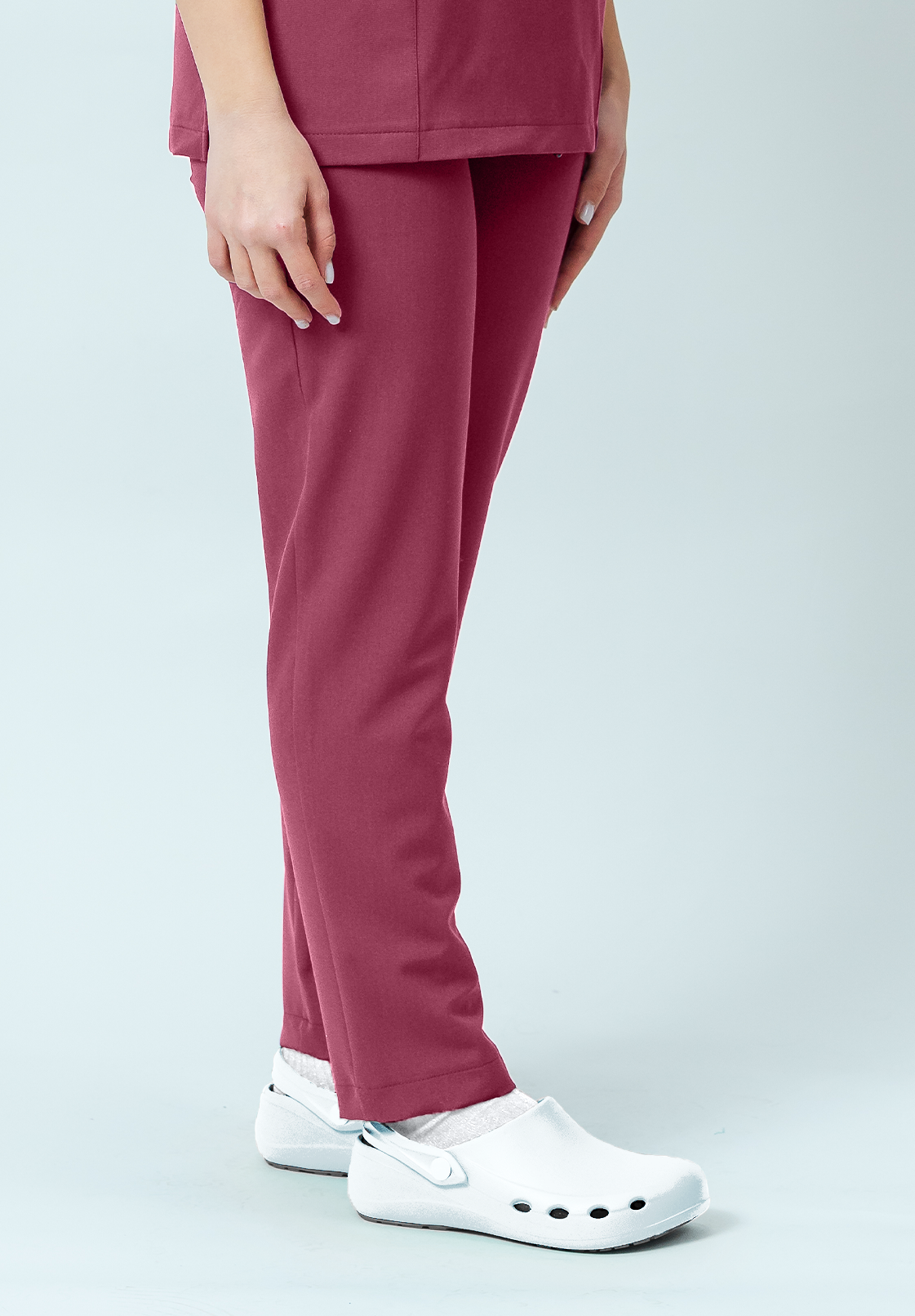 Pantaloni medicali Signature Minimal Dama - Dusty Rose