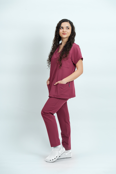 Costum medical Signature Utility Damă - Dusty Rose