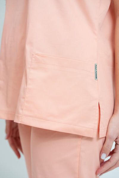 Costum medical Core Minimal Dama - Salmon