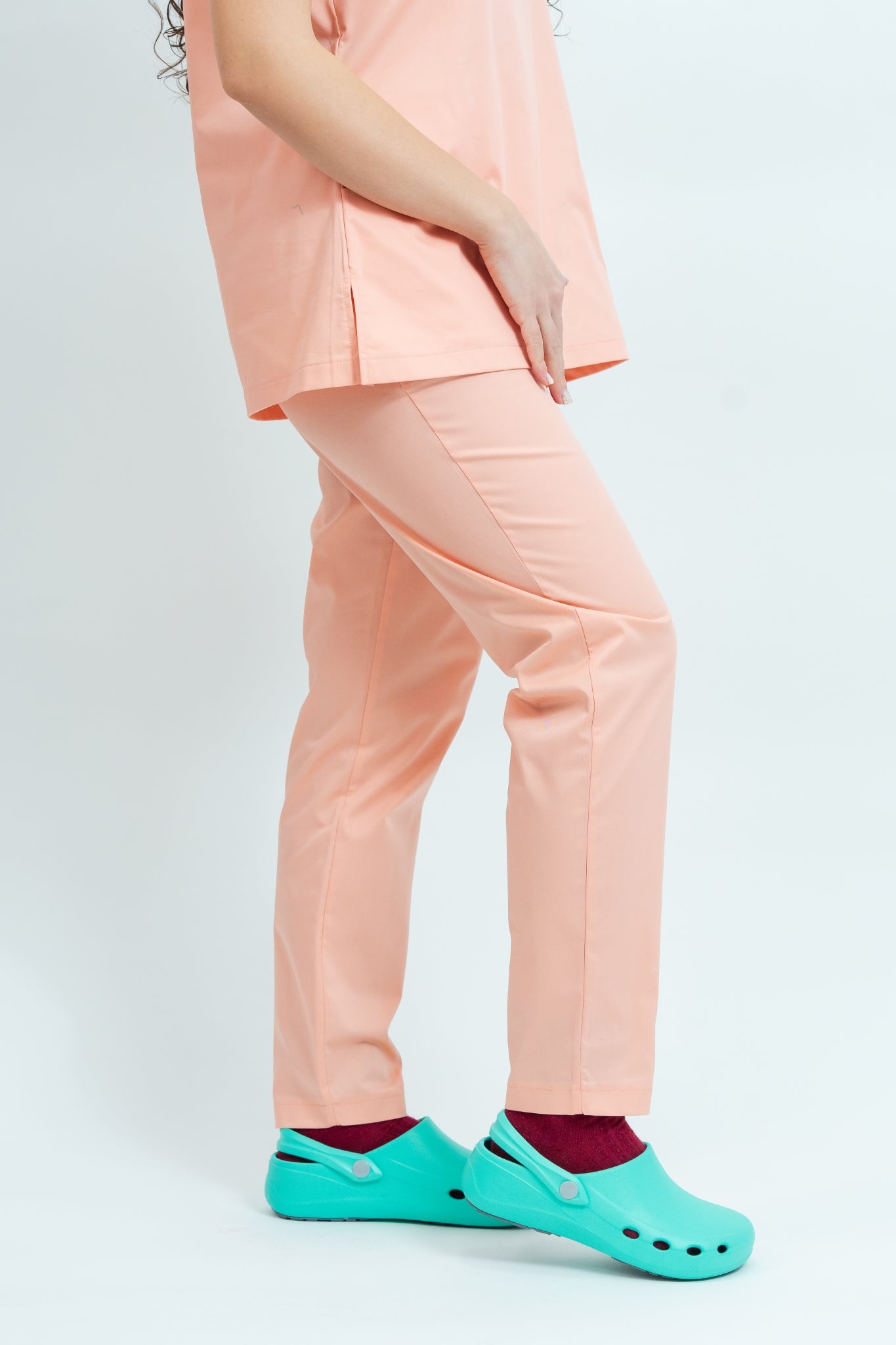 Costum medical Core Minimal Dama - Salmon