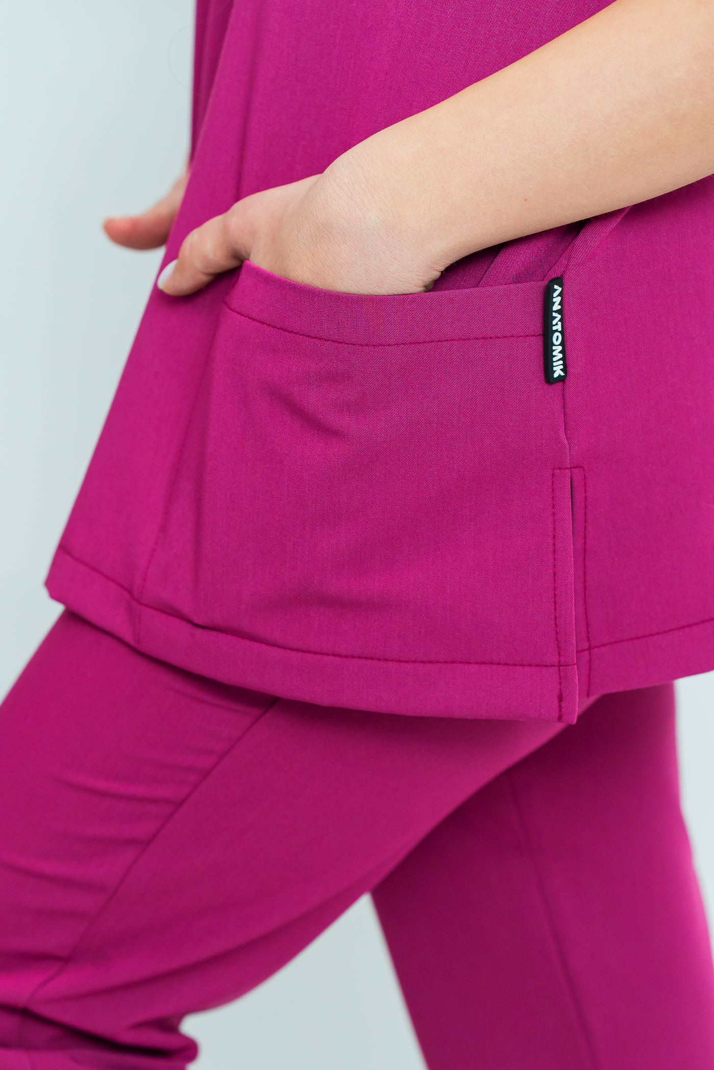 Costum medical Signature Utility Damă - Fuchsia