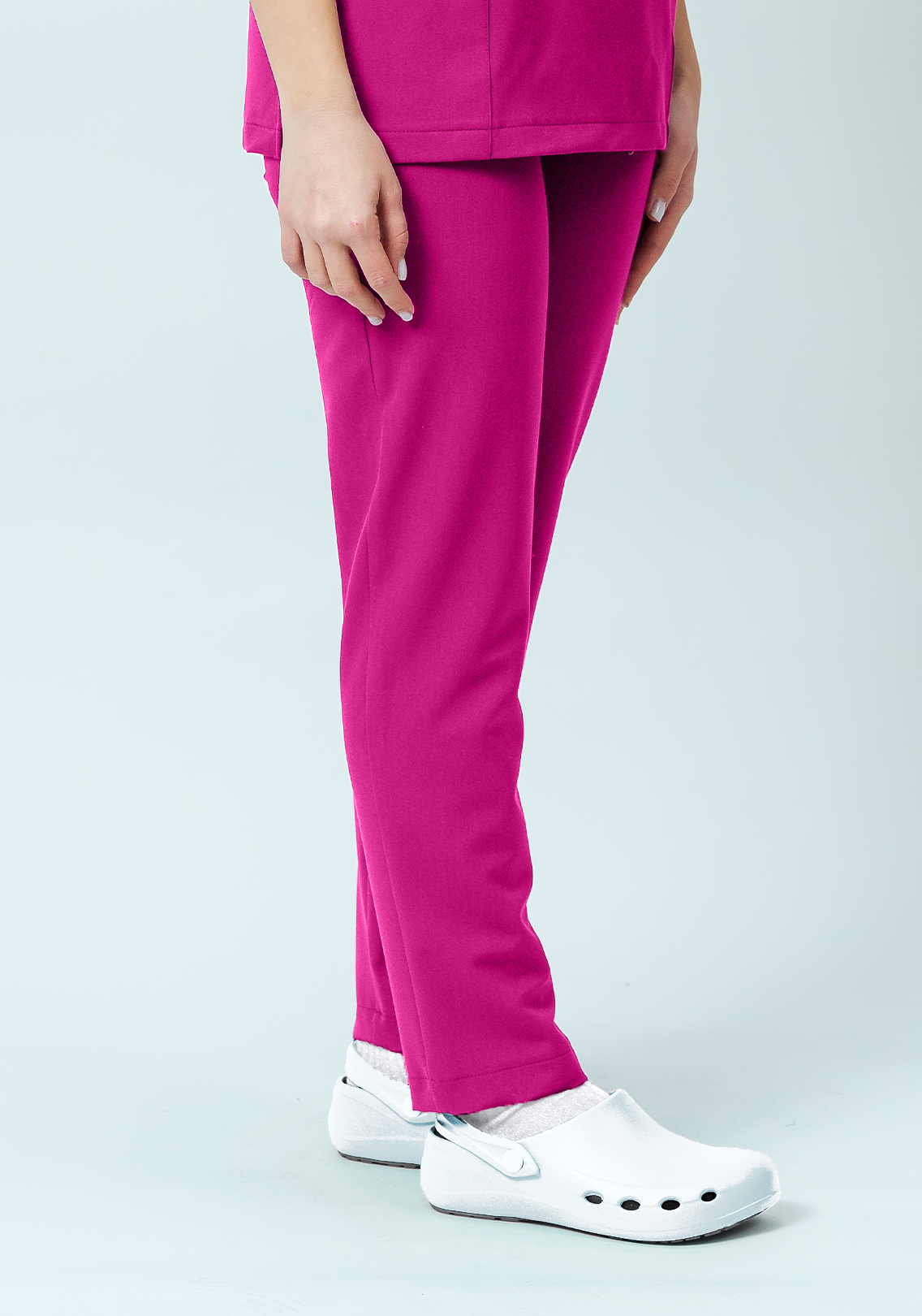 Pantaloni medicali Signature Minimal Dama - Fuchsia