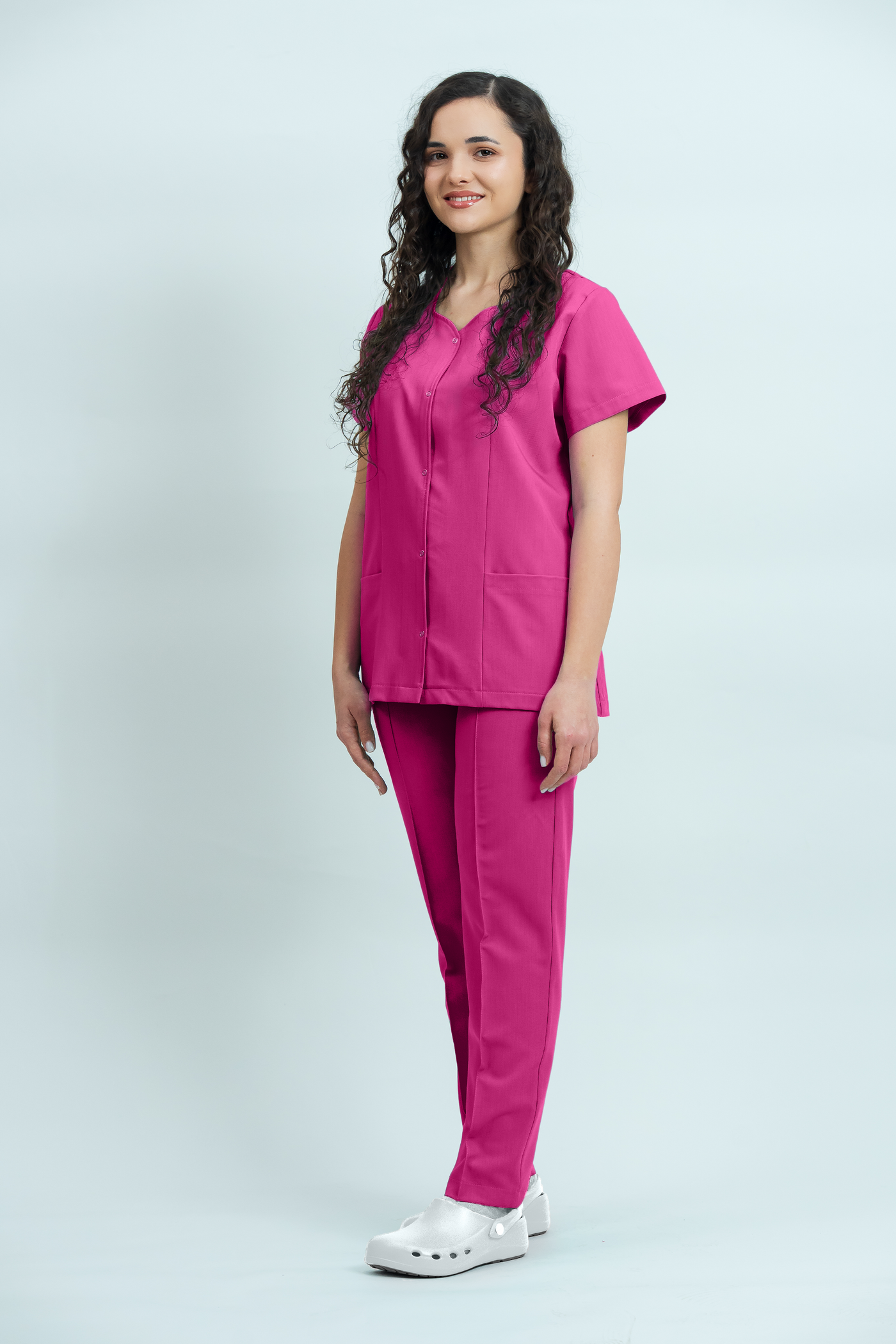 Costum medical Signature Snap Dama - Fuchsia