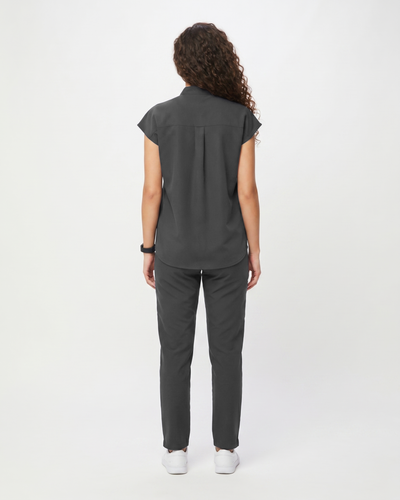 Costum medical Summer Flow Dama - Dark Grey
