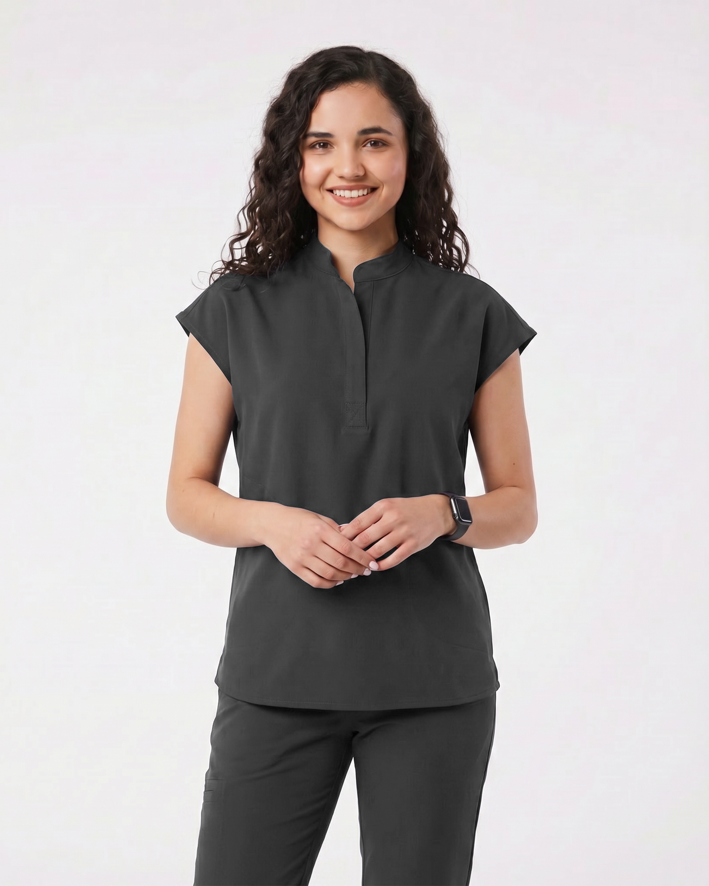 Costum medical Summer Flow Dama - Dark Grey