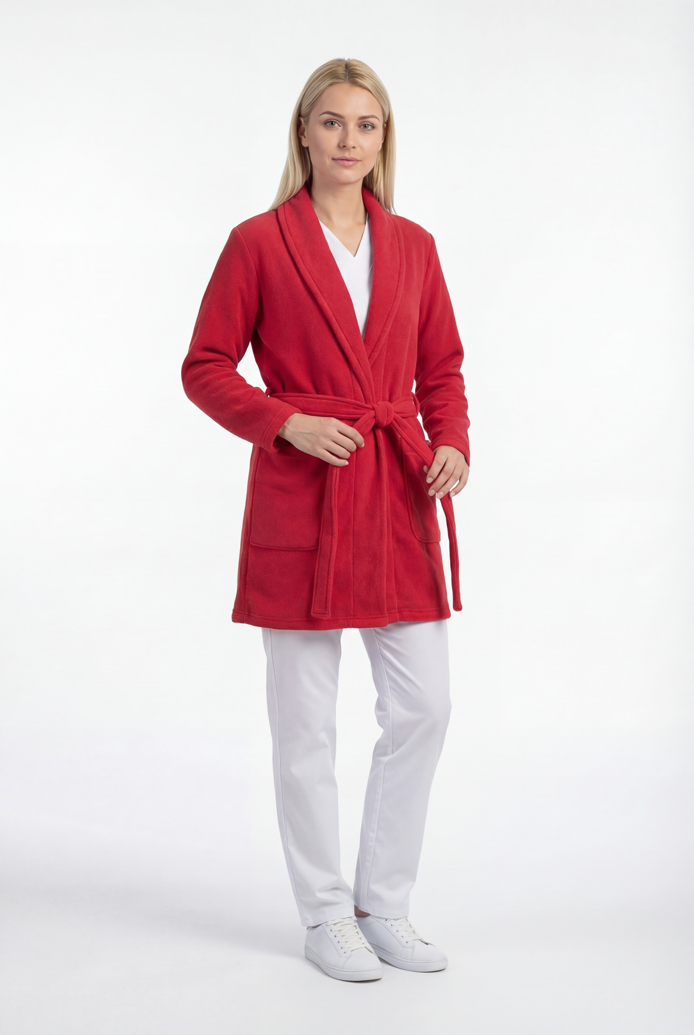 Halat medical polar Core Dama - Red