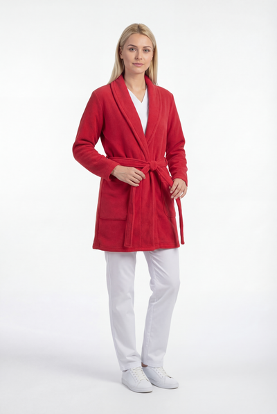 Halat medical polar Core Dama - Red