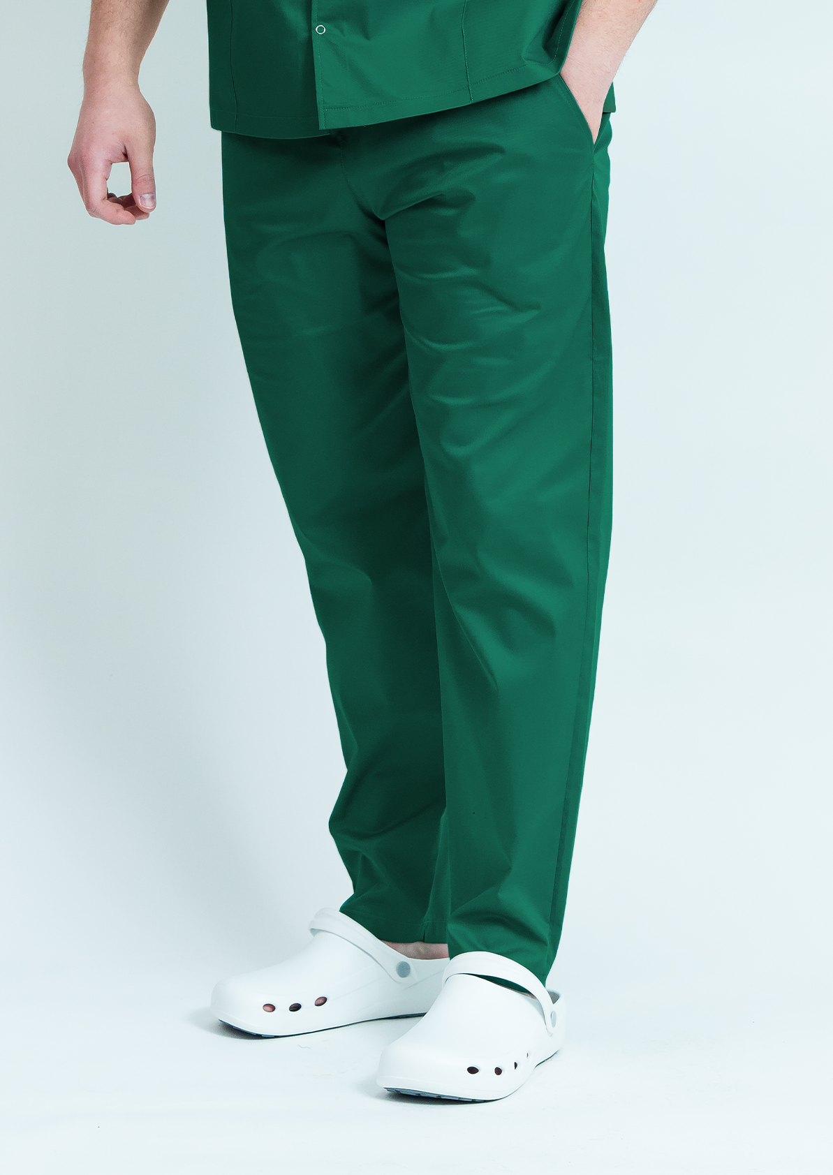 Pantaloni medicali Core Minimal Barbat - Hospital Green