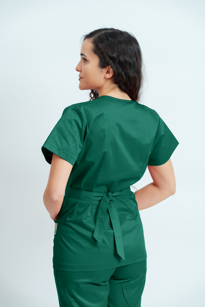 Costum medical Core Wrap Dama - Hospital Green