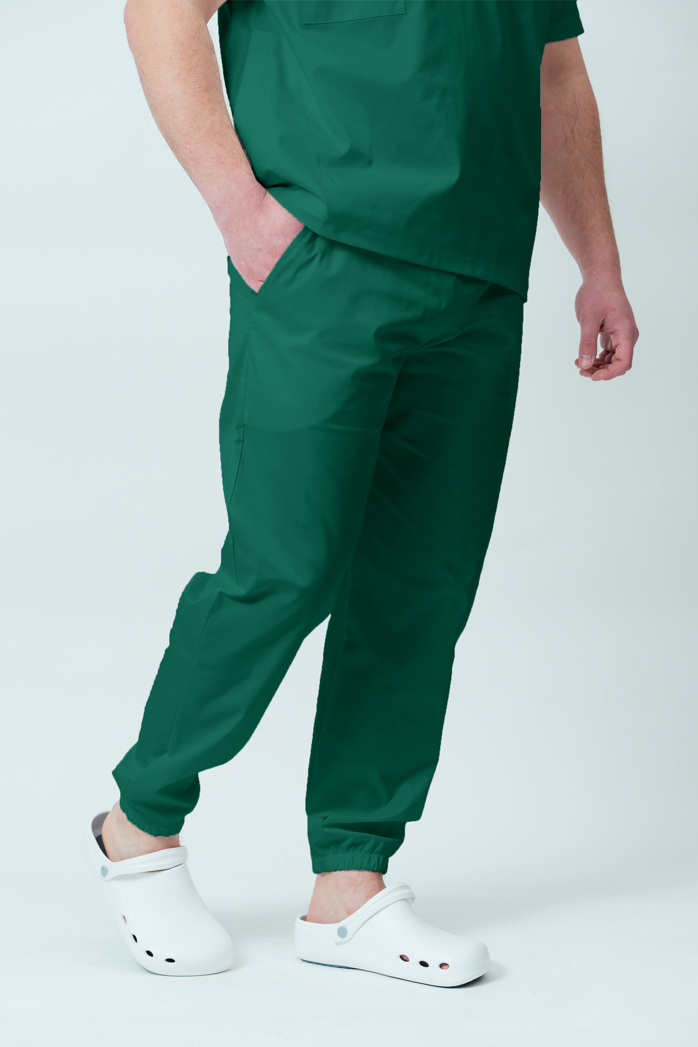 Pantaloni medicali Core Jogger Barbat - Hospital Green