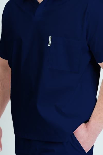 Costum medical Core Polo Barbat - Navy
