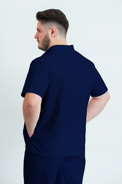Costum medical Core Polo Barbat - Navy