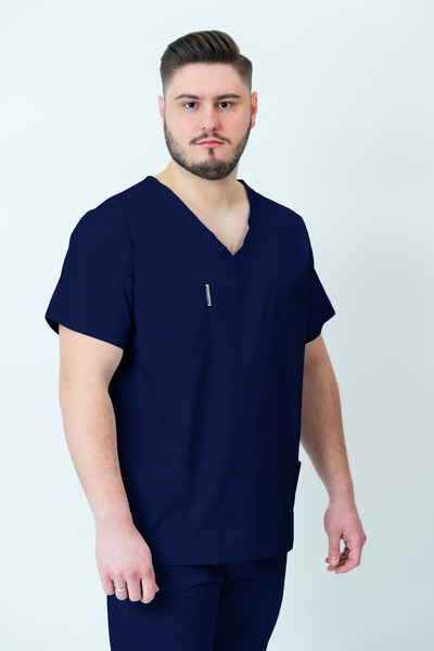 Bluză medicală Core Utility Barbat - Navy