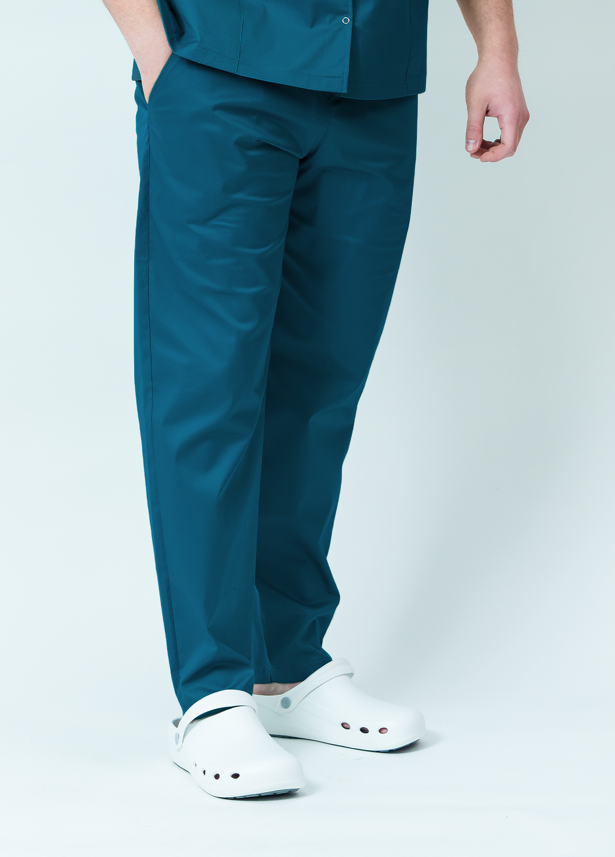 Pantaloni medicali Core Minimal Barbat - Ocean Green