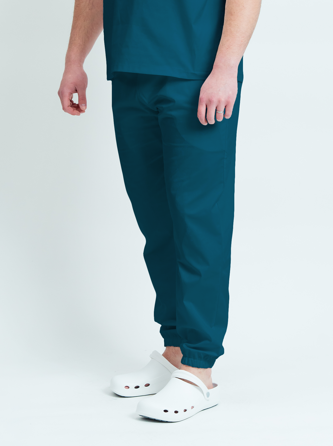 Pantaloni medicali Core Jogger Barbat - Ocean Green