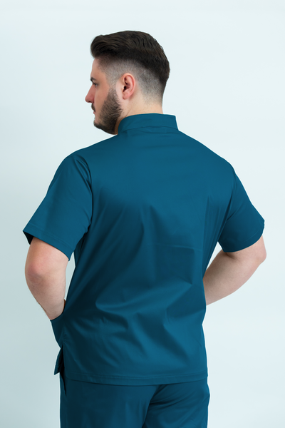 Costum medical Core Snap Barbat - Ocean Green