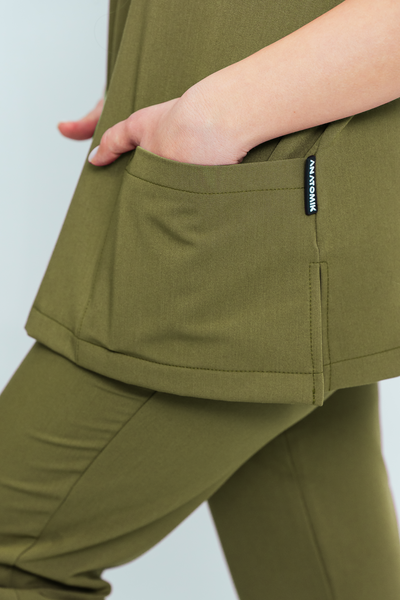 Bluză medicală Signature Utility Dama - Olive