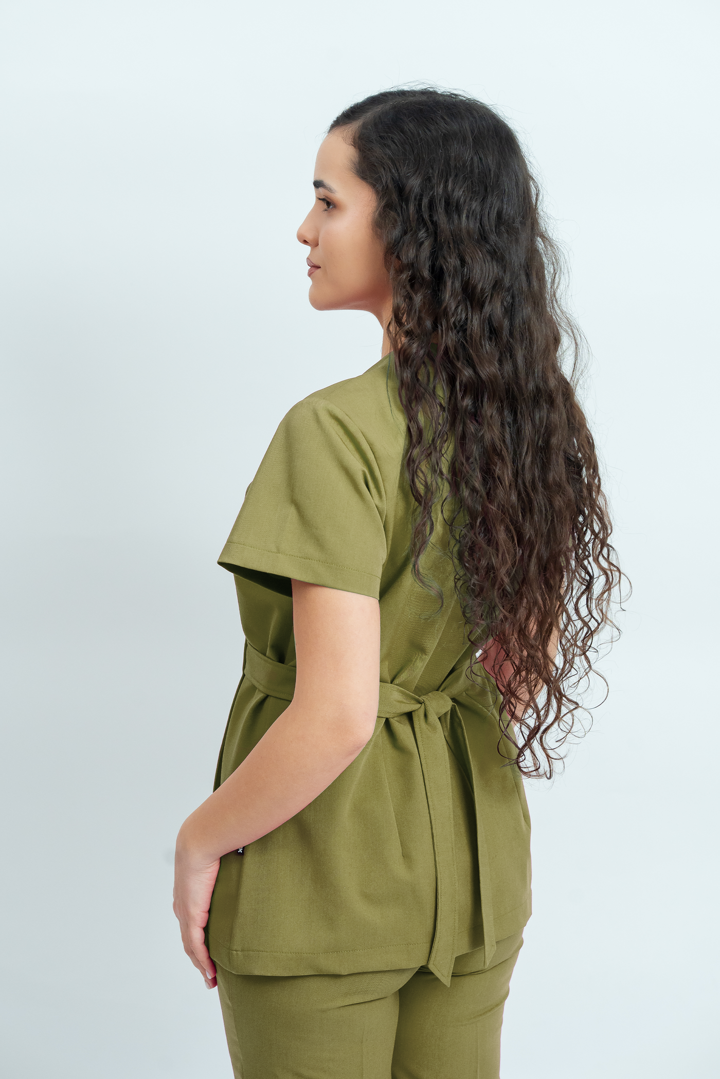 Costum medical Signature Wrap Dama - Olive