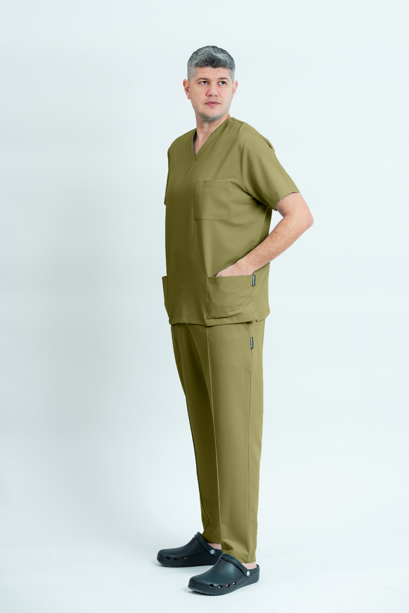 Costum medical Signature Utility Barbat - Olive