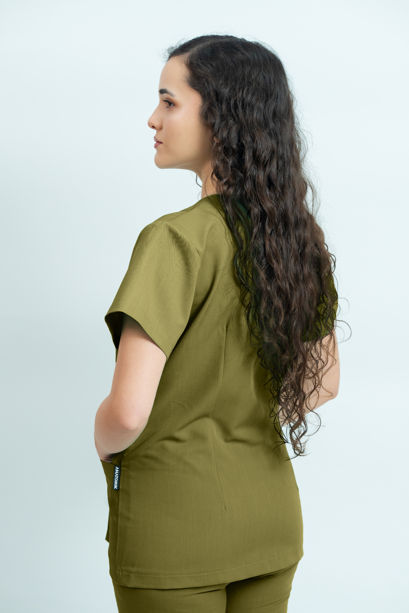 Costum medical Signature Snap Dama - Olive